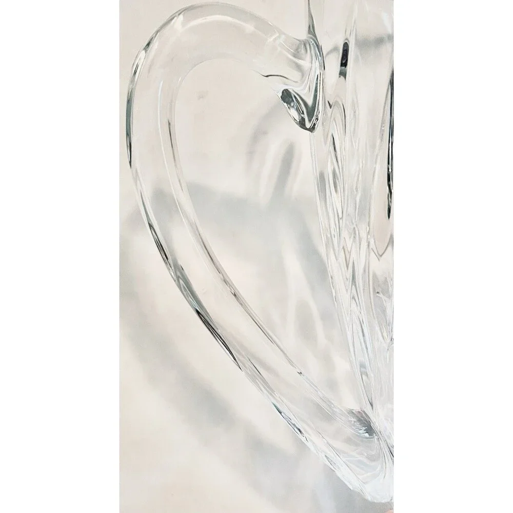 Vintage Gorham Star Blossom Cut Crystal  32 Oz Water Pitcher, Made in Germany